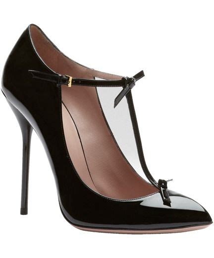 scarpe gucci vintage vernice tacco stiletto metallo|Scarpe con tacco firmate da donna .